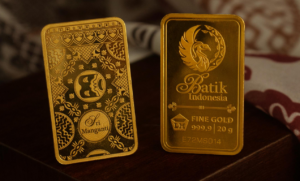 Emas Batangan Batik Seri III - 20 gram
